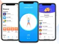 Schermate di app per il fitness con esercizi, categorie e istruttori. Le migliori app fitness per iniziare il tuo percorso.
