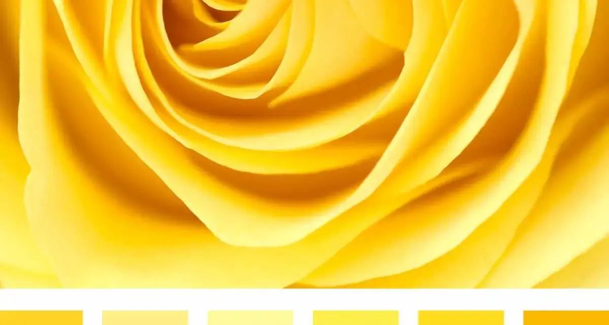Petali di rosa gialla con diverse tonalità di giallo nomi.